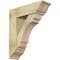 Ekena Millwork Olympic Traditional Rough Sawn Bracket w/ Offset Brace, Douglas Fir, 8"W x 26"D x 30"H BKT0806X26X30OLY01RDF - alternate 1
